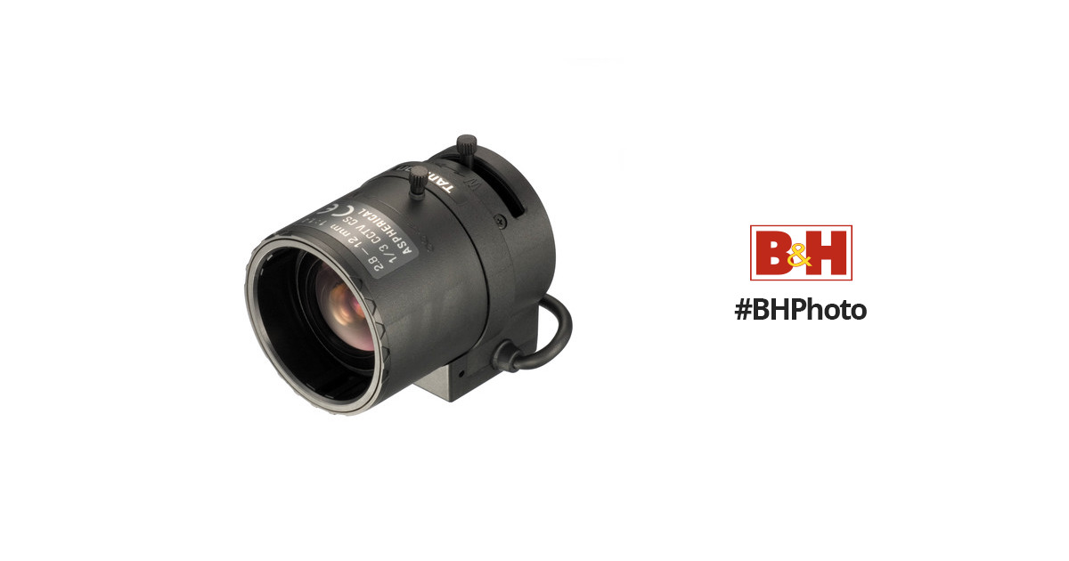 13FG28T-SQ CCTV Lens 1/3" 2.8 mm 1:1.4 CS Tamron Model 