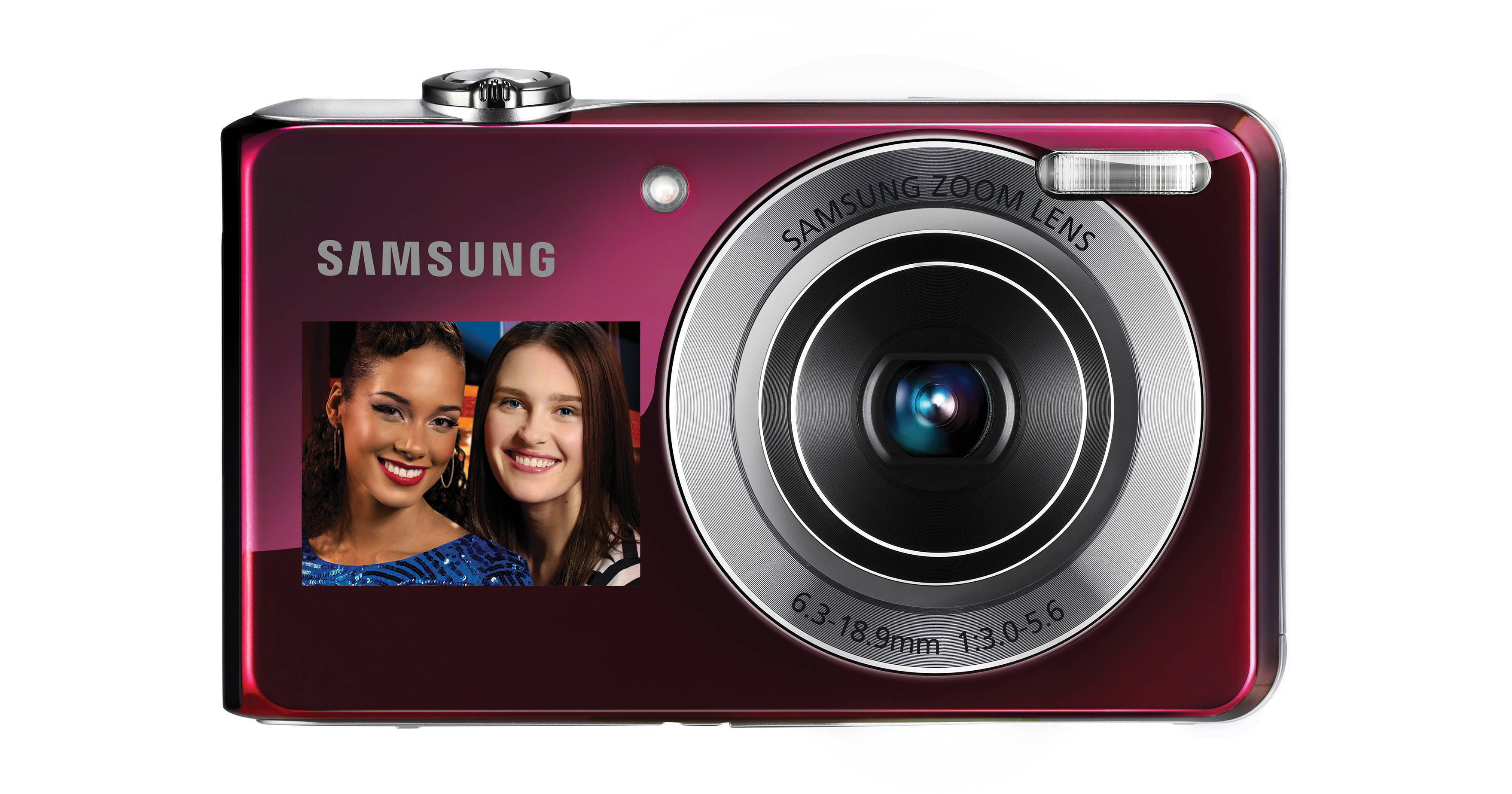 Samsung TL205 DualView Digital Camera (Pink) ECTL205ZBPPUS B&H