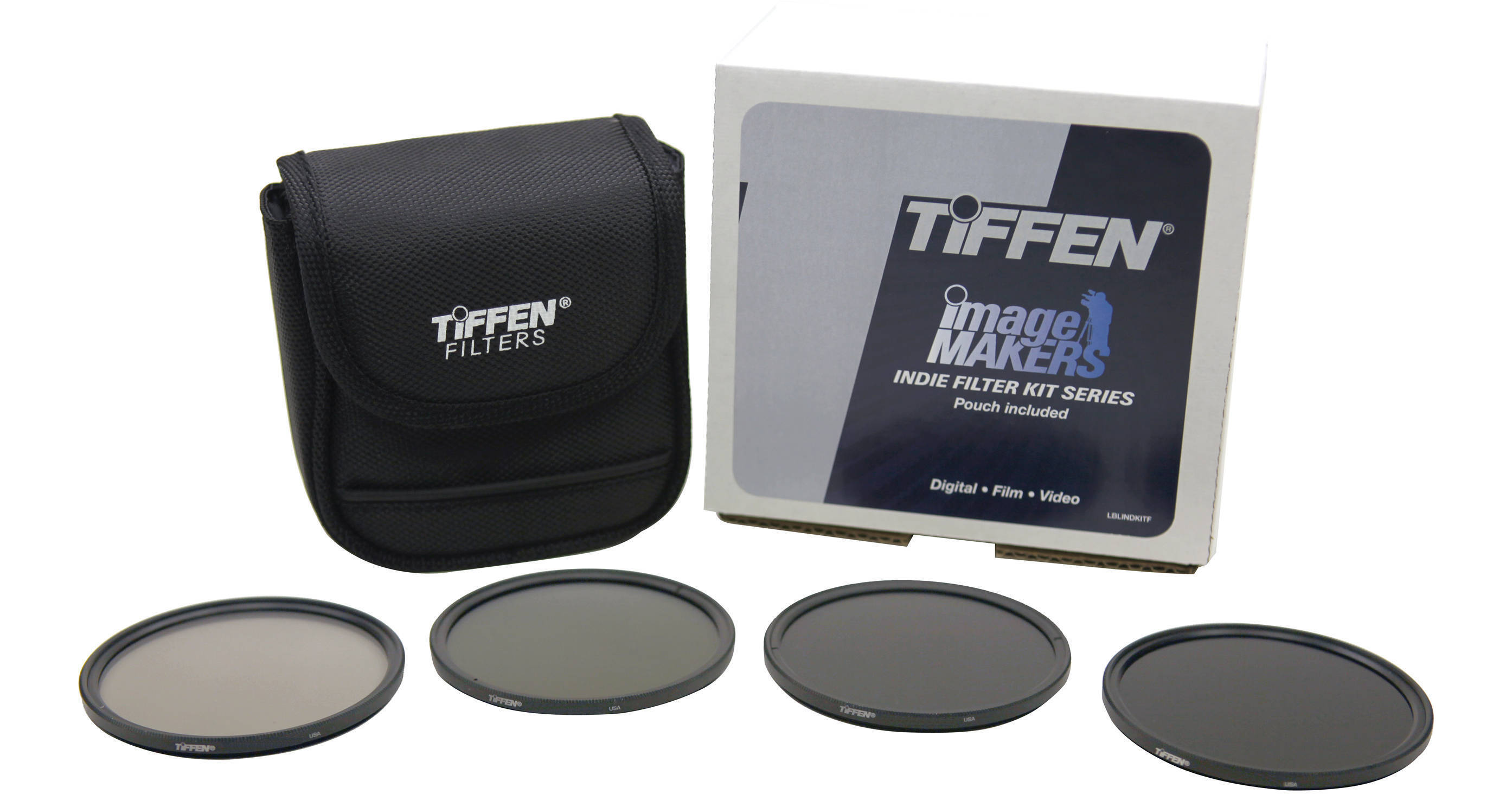 Tiffen 77mm Indie Pro Infrared/Neutral Density Filter Kit (0.3, 0.6, 0.9,  1.2, 1.5, 1.8, 2.1 IR/ND Filters)