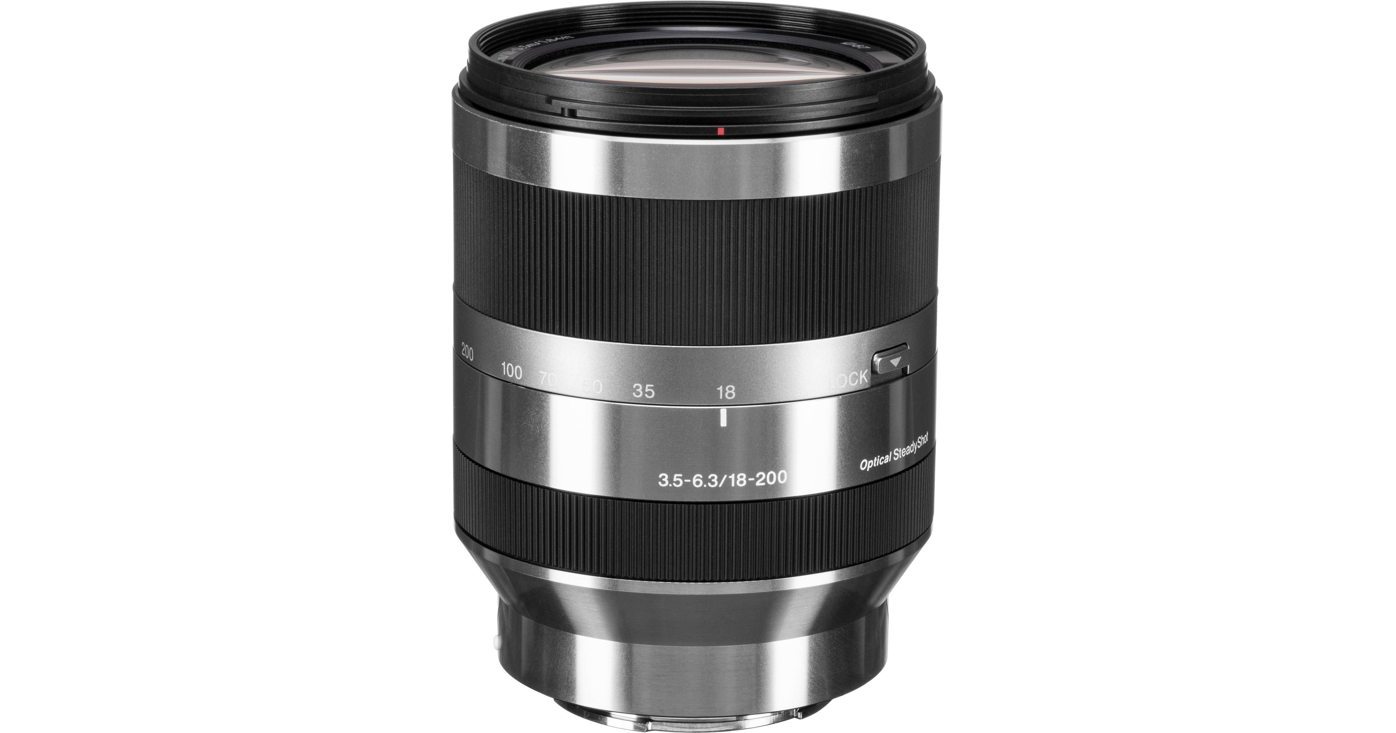 Sony E 18-200mm f/3.5-6.3 OSS Lens