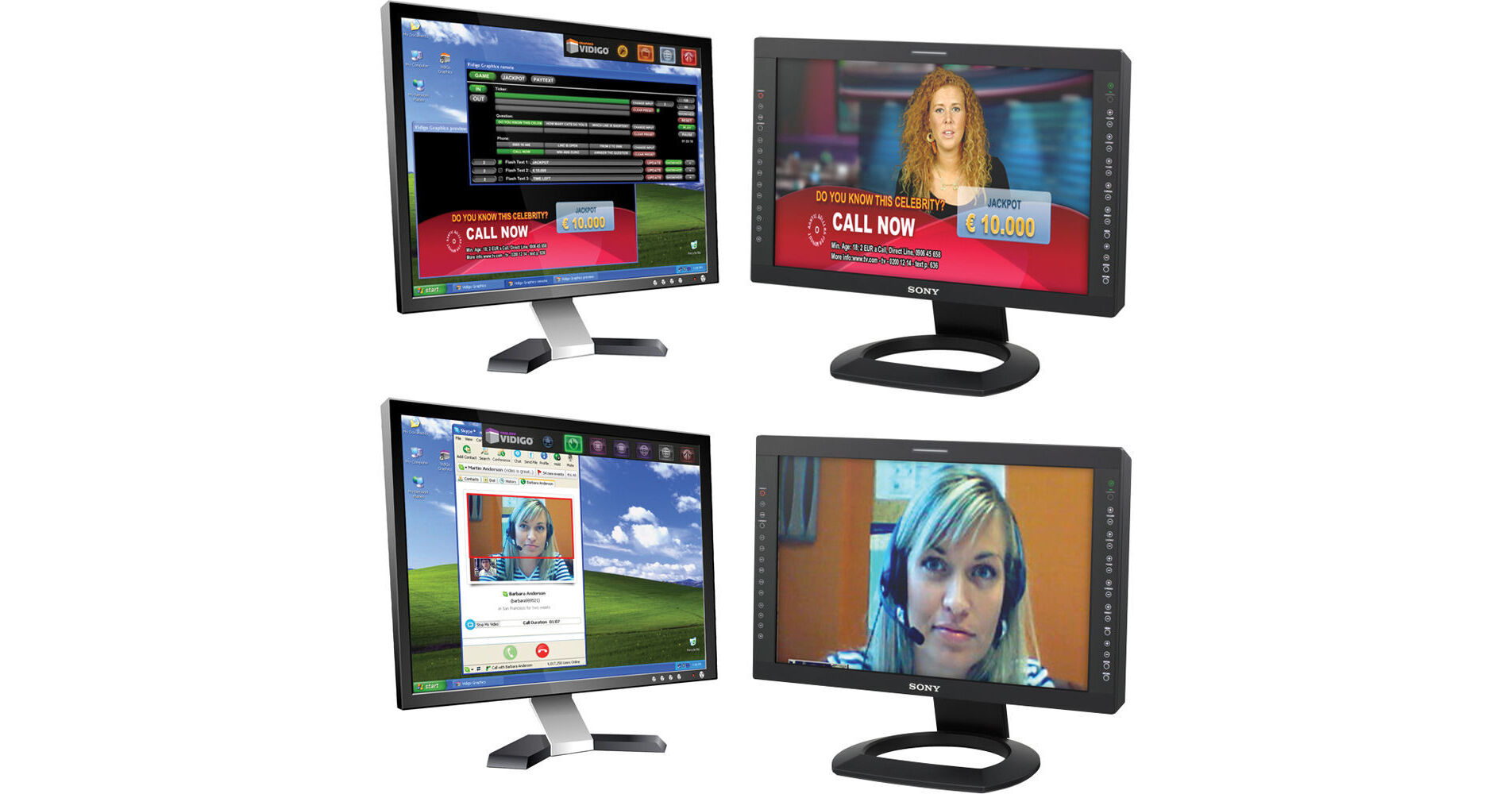 VidiGo VidiGo Graphics and Toolbox Broadcast Software VTBG1EN