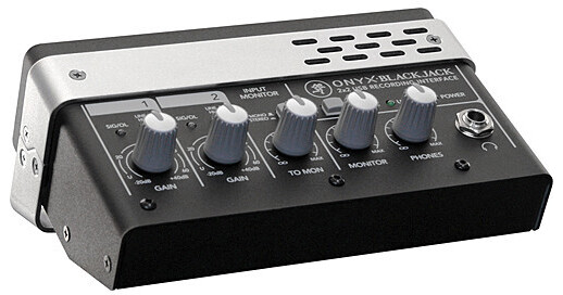 mackie onyx blackjack 2x2 usb recording interface updated