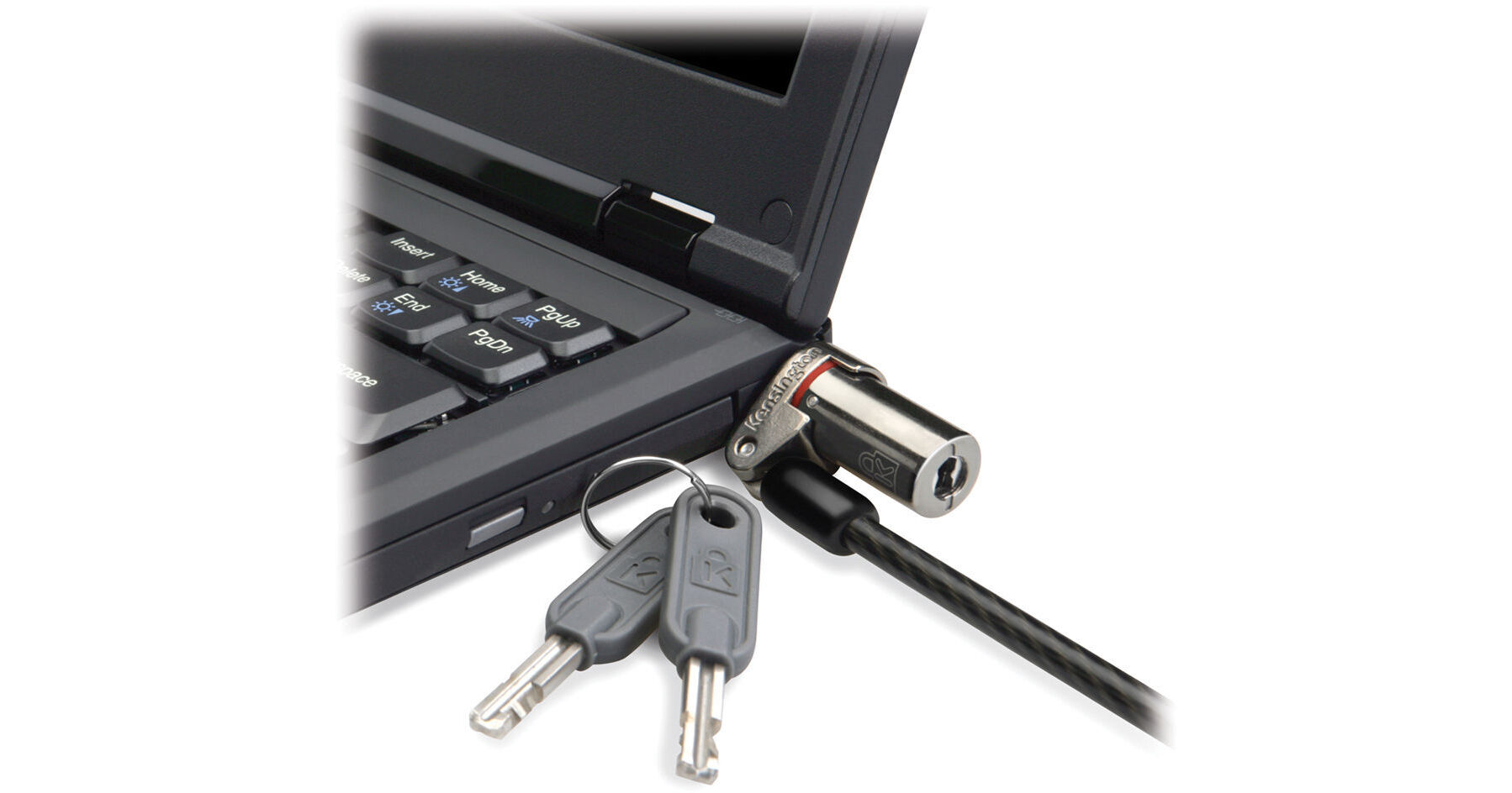 Kensington MicroSaver DS Custom Keyed Ultra-Thin Notebook Lock-Master