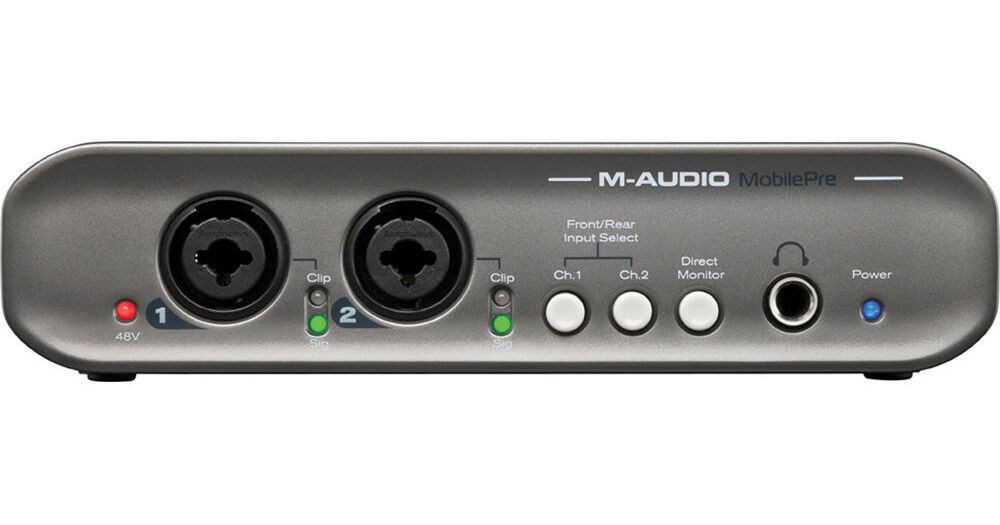 M-Audio MobilePre USB Carte son, Interface audio