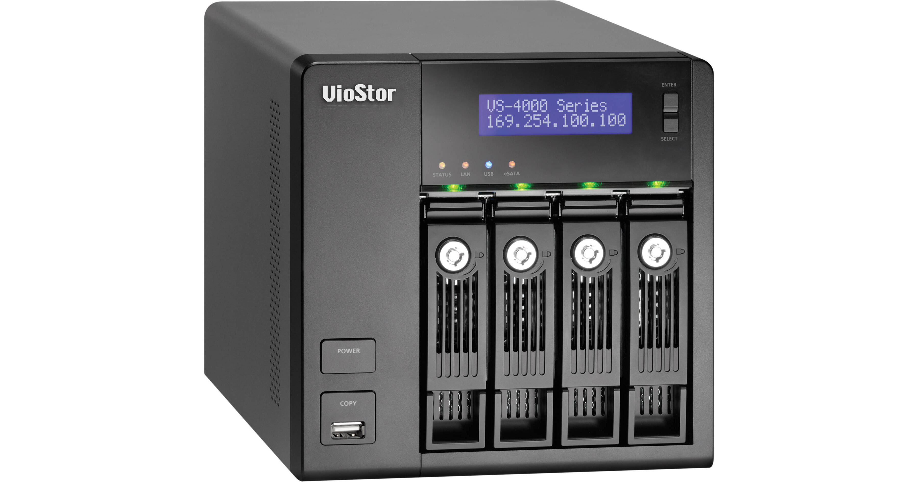 QNAP VS-4012 Pro VioStor NVR (12-channel, 4-bay) VS-4012-PRO-US