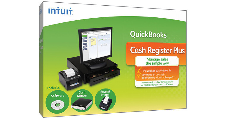 Intuit Quickbooks Cash Register Plus 2011 Software And 413885