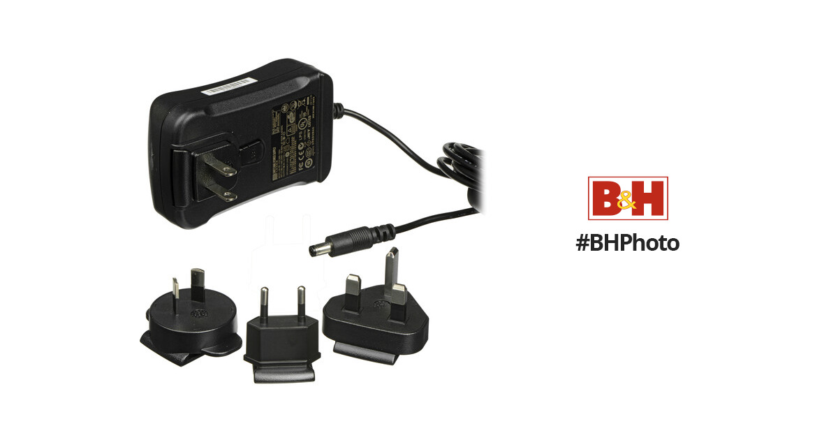 BlackMagic PSUPPLY-12V30W Hyper Deck Studio Recorder International Power Supply 