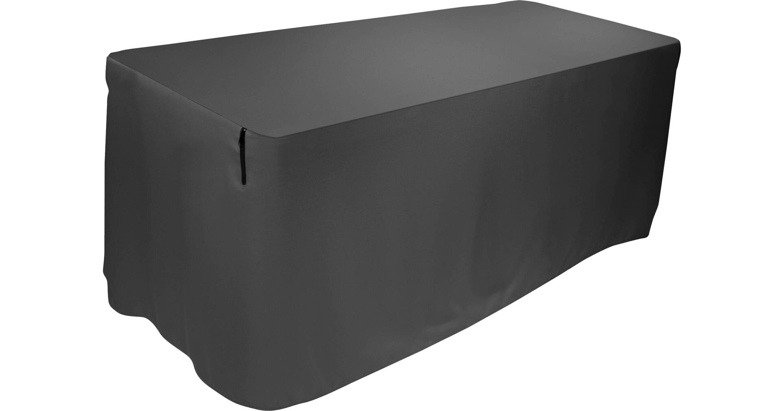 Ultimate Support USDJ8TCB DJ Table Cover (8', Black) 17419 B&H