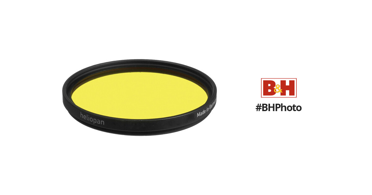 Balaweis 28mm Yellow Full Color Lens Filter for DSLR Camera Lens Accessory with 28MM Filter Thread 