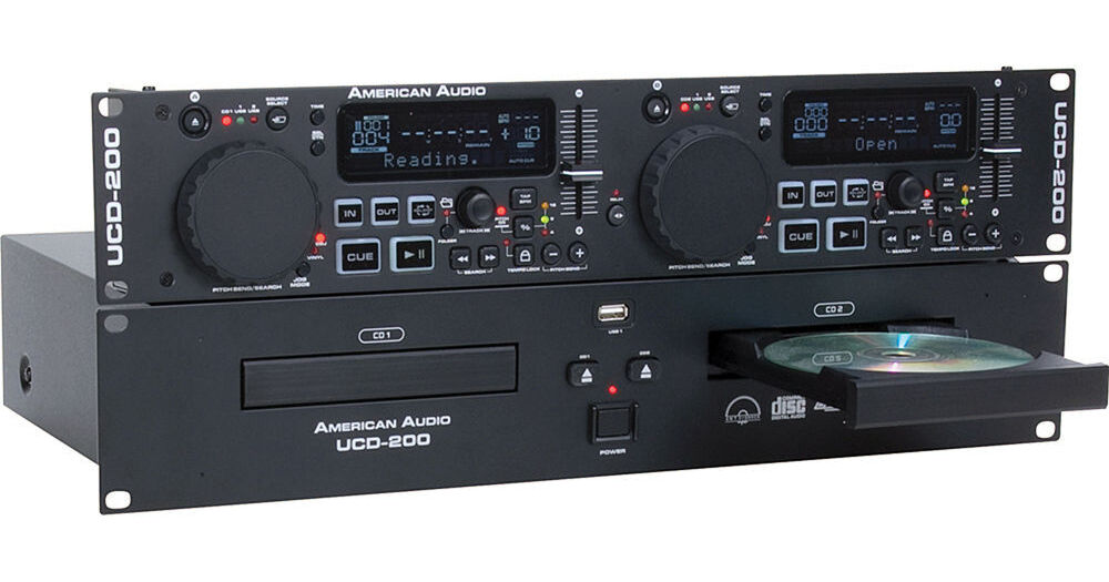 American Audio UCD-200 MKII Professional Dual CD/USB UCD-200MKII