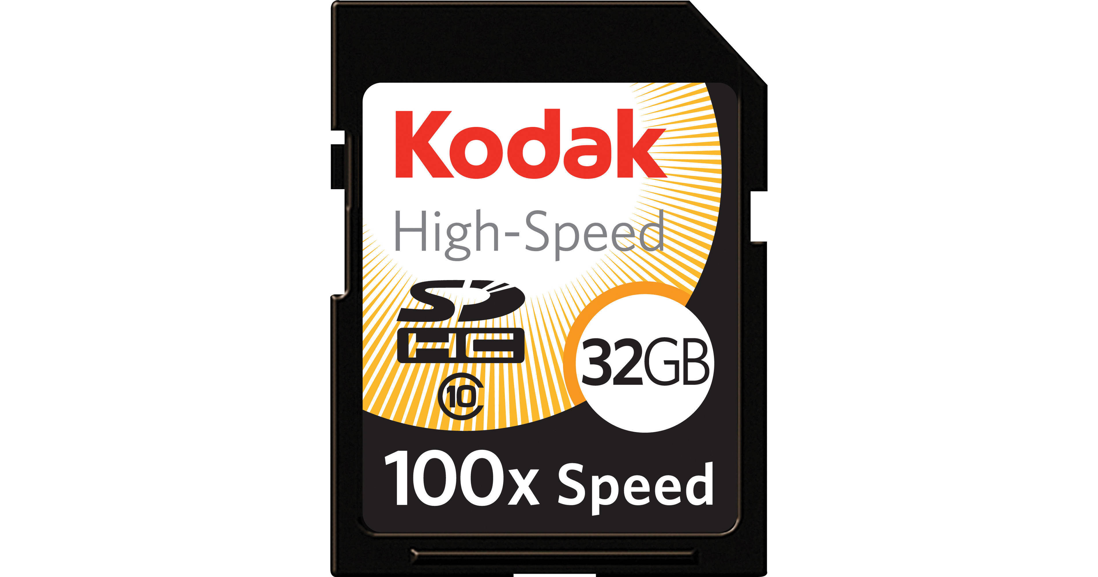 Kodak 32GB SDHC Memory Card HighSpeed Class 10 KSD32GHSBNA100