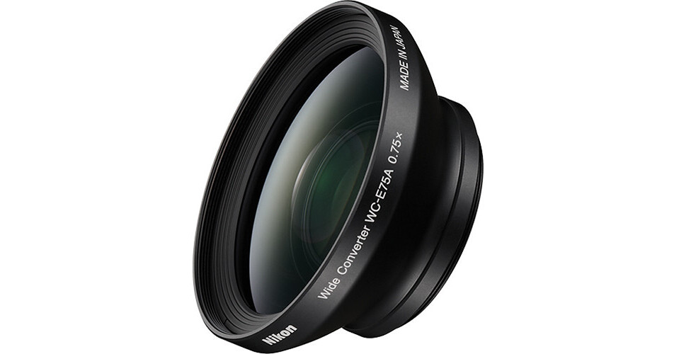 Nikon WCE75A WideAngle Converter Lens 25826 B&H Photo Video