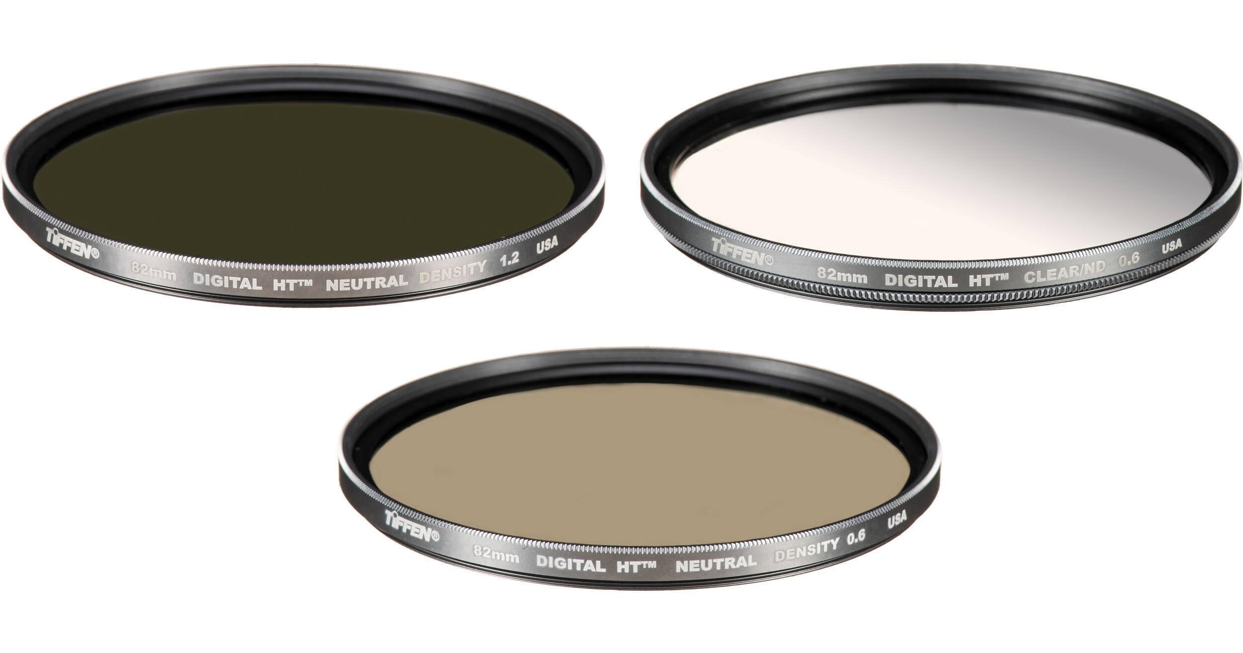 Tiffen 82mm Digital HT Neutral Density Filter Kit 82HTNDK3 B&H