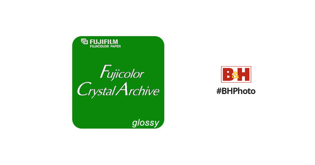 Matte Surface. 16x20-50 Sheets Fujifilm Fujicolor Crystal Archive Super Type II Color Enlarging Paper 