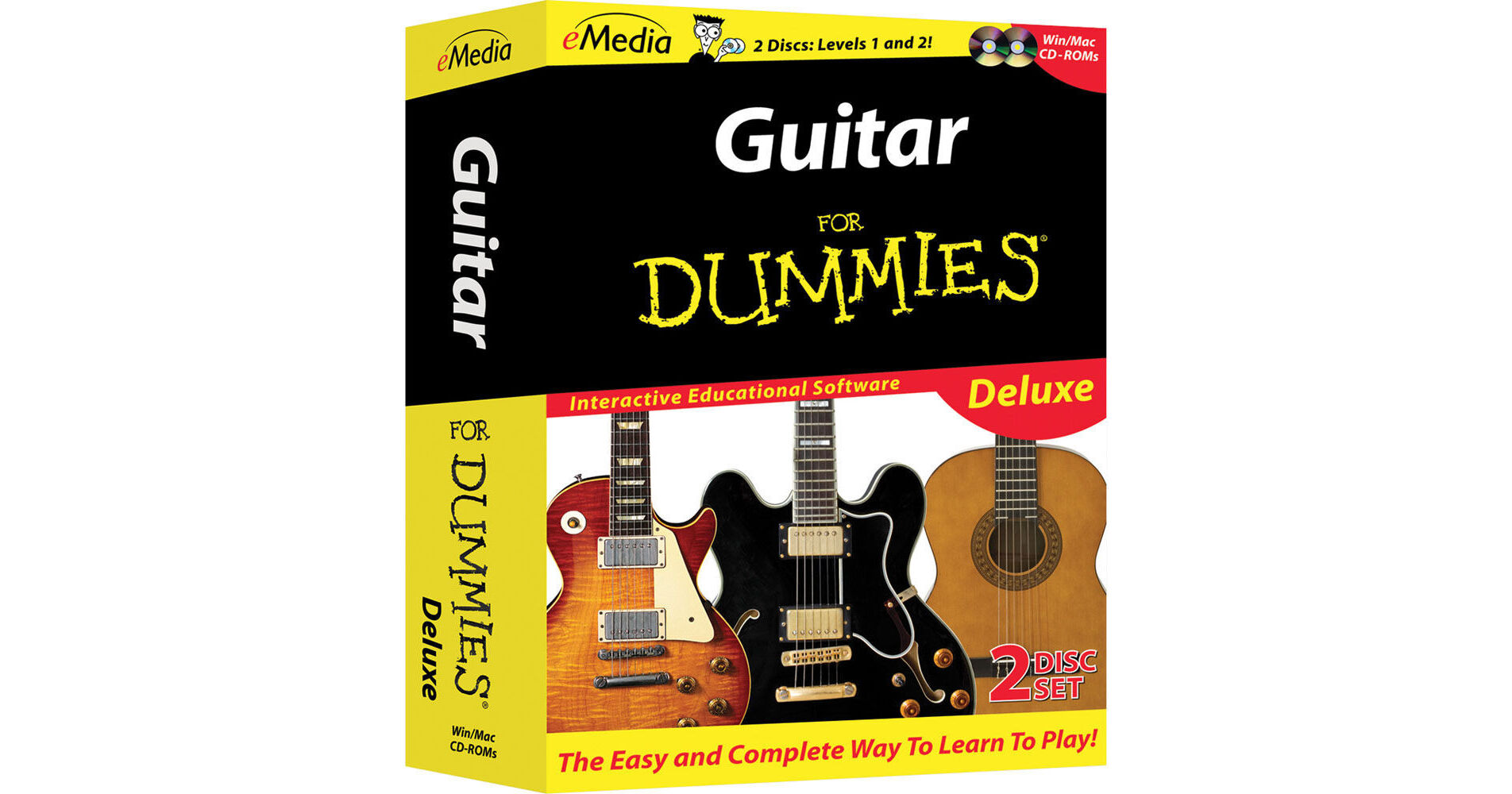 eMedia Music CDROM Guitar For Dummies Deluxe (2 CDROMs)