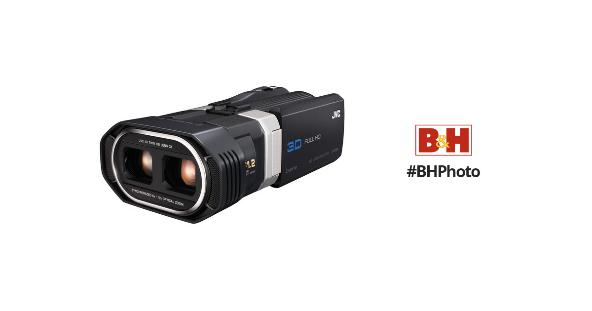 JVC GS-TD1 Full HD 3D Camcorder GSTD1BUS B&H Photo Video