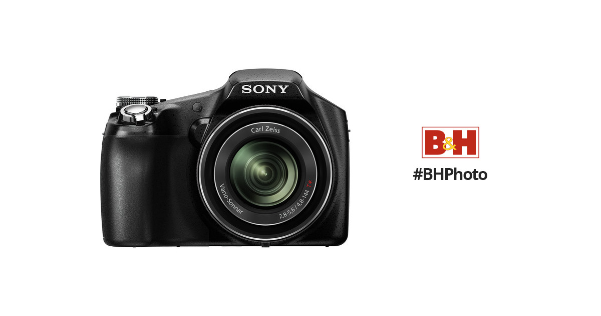 Sony Cyber-shot DSC-HX100V Digital Camera (Black) DSCHX100V/B