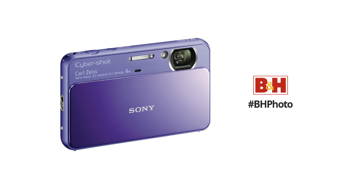 Sony Cyber-shot DSC-T110 Digital Camera (Violet) DSCT110/V Bu0026H