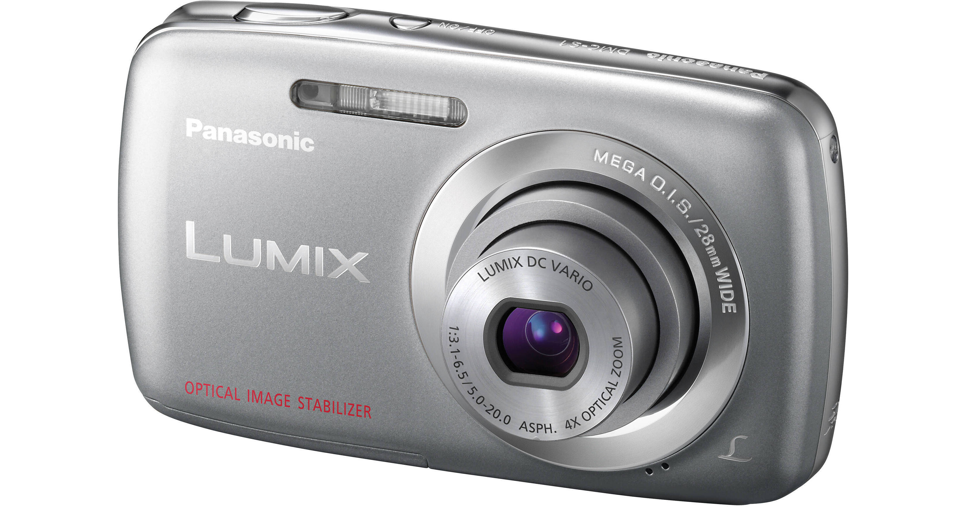 Panasonic Lumix DMC-S1 Digital Camera (Silver) DMC-S1S B&H Photo