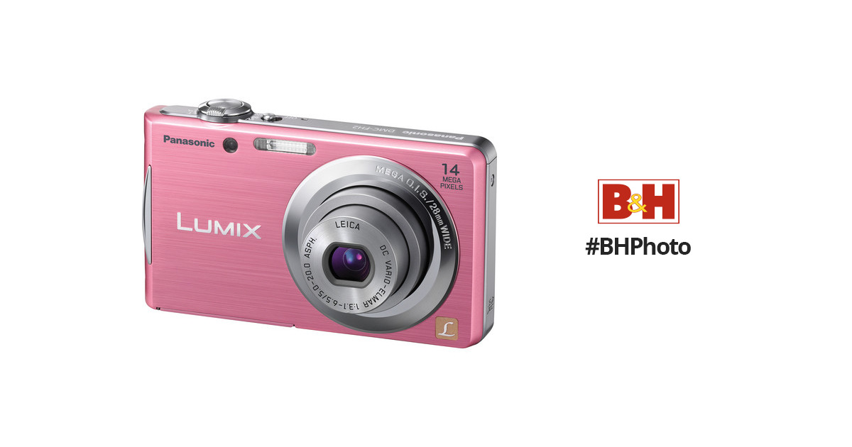 Panasonic Lumix DMC-FH2 Digital Camera (Pink) DMC-FH2P B&H Photo