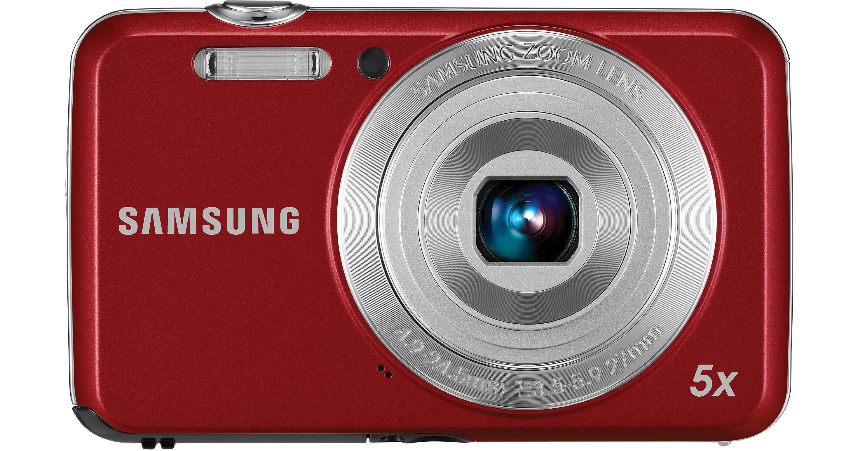 Samsung ES80 Digital Camera (Red) ECES80ZZBPRUS B&H Photo Video