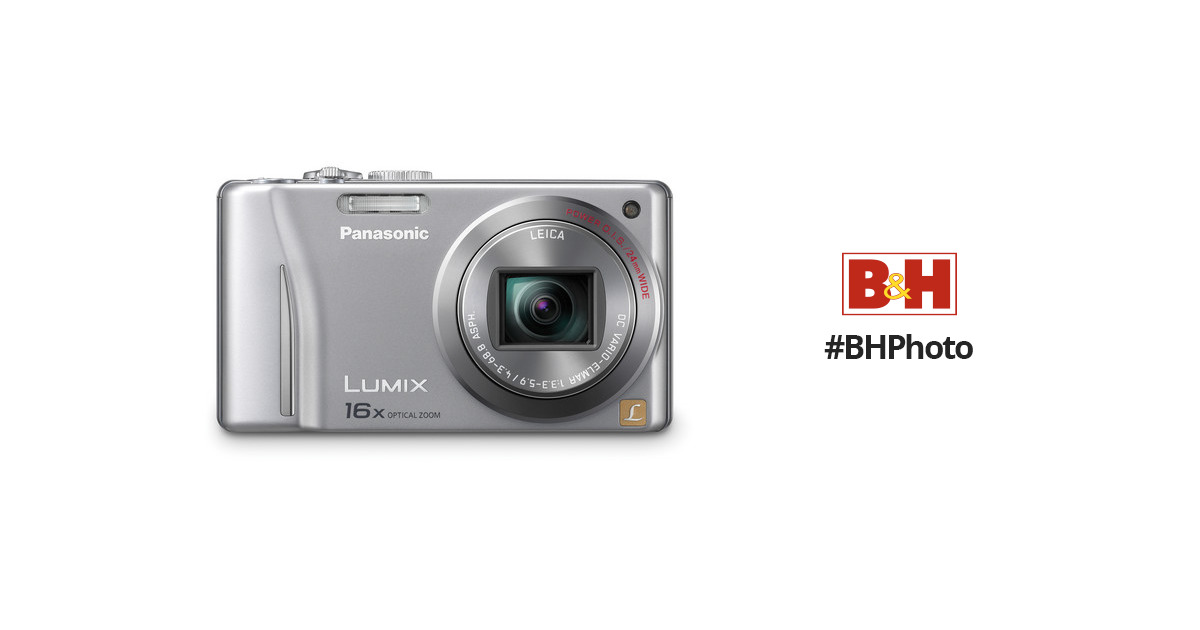 Panasonic Lumix DMC-ZS8 Digital Camera (Silver) DMC-ZS8S B&H