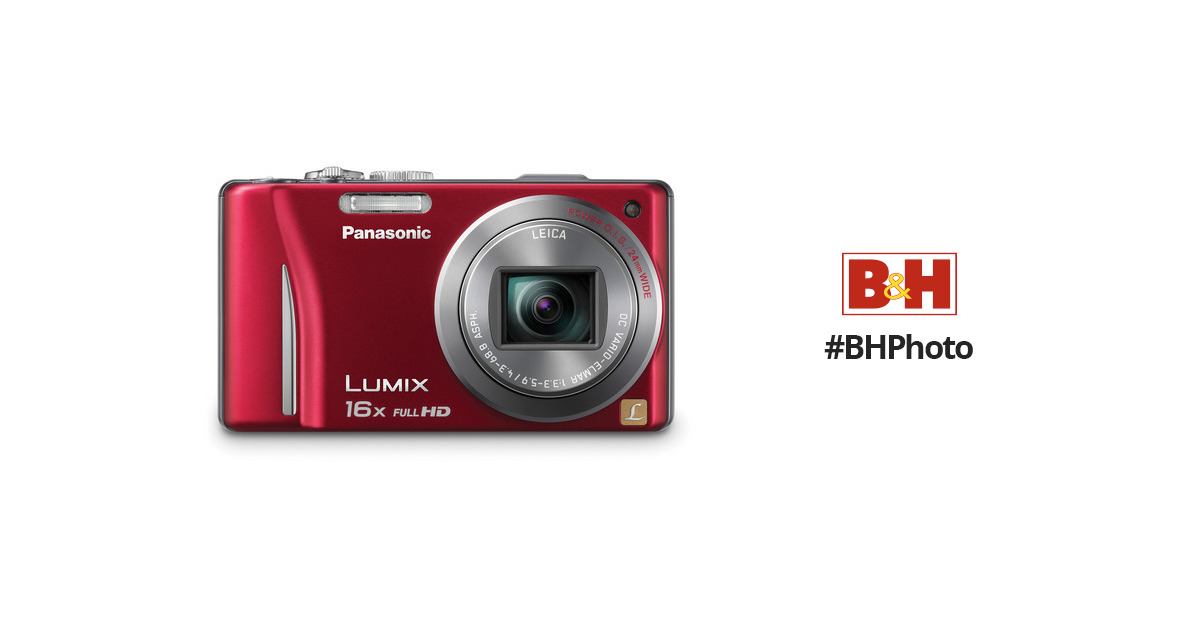 Panasonic Lumix DMC-ZS10 14.1 MP Digital Camera with 16x Wide Angle Optical  Image Stabilized Zoom and Built-In GPS Function (Black)