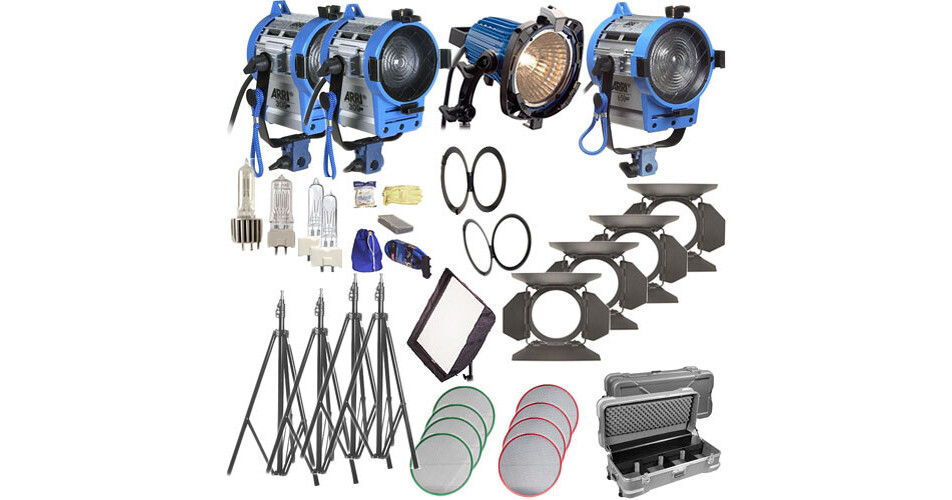 ARRI Softbank III Plus 4Light Kit (120 VAC) LK.0005665 B&H