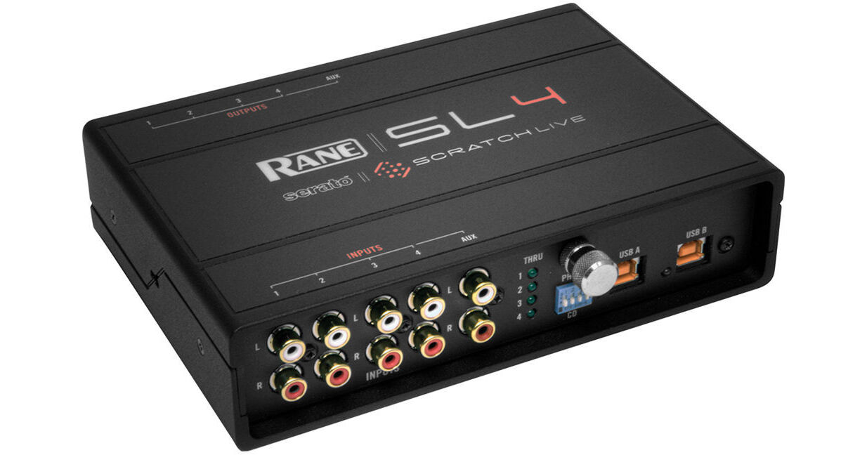 RANE DJ SL 4 5-Channel Interface for Scratch Live SL 4 B&H Photo