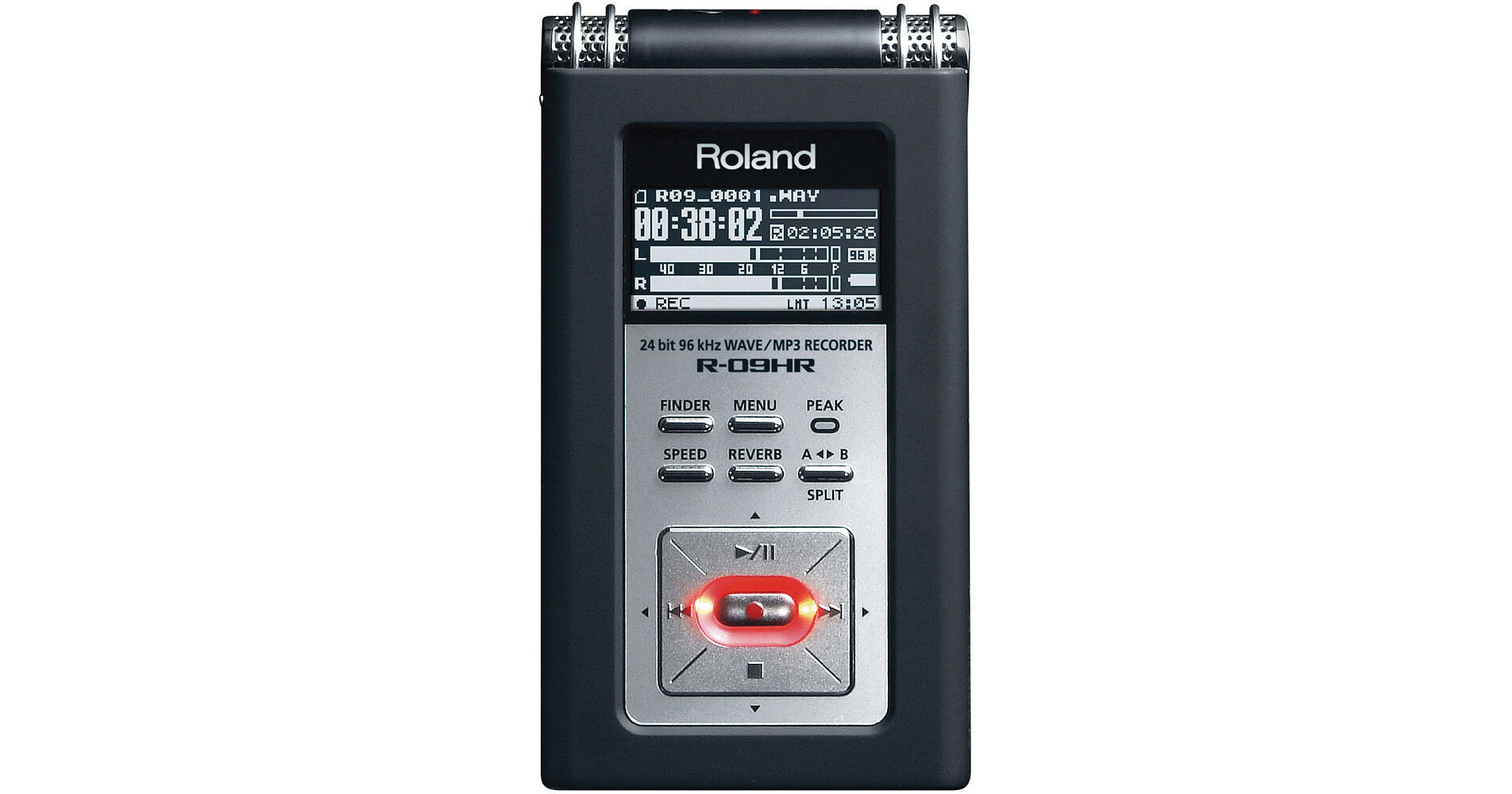 Roland R-09HR Portable High-Resolution Audio Recorder R-09HRSET