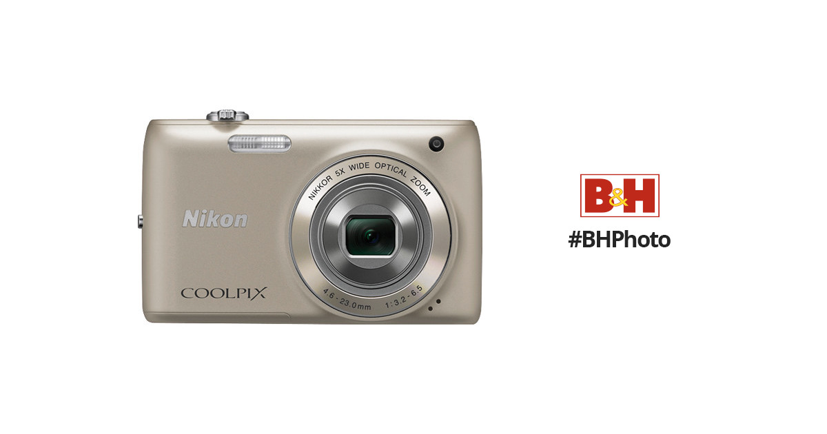 Nikon COOLPIX S4100 14 MP Digital Camera with 5x NIKKOR Wide-Angle Optical  Zoom Lens and 3-Inch Touch-Panel LCD (Plum)