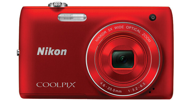 Nikon Coolpix S4100 Digital Camera (Red) 26260 B&H Photo Video