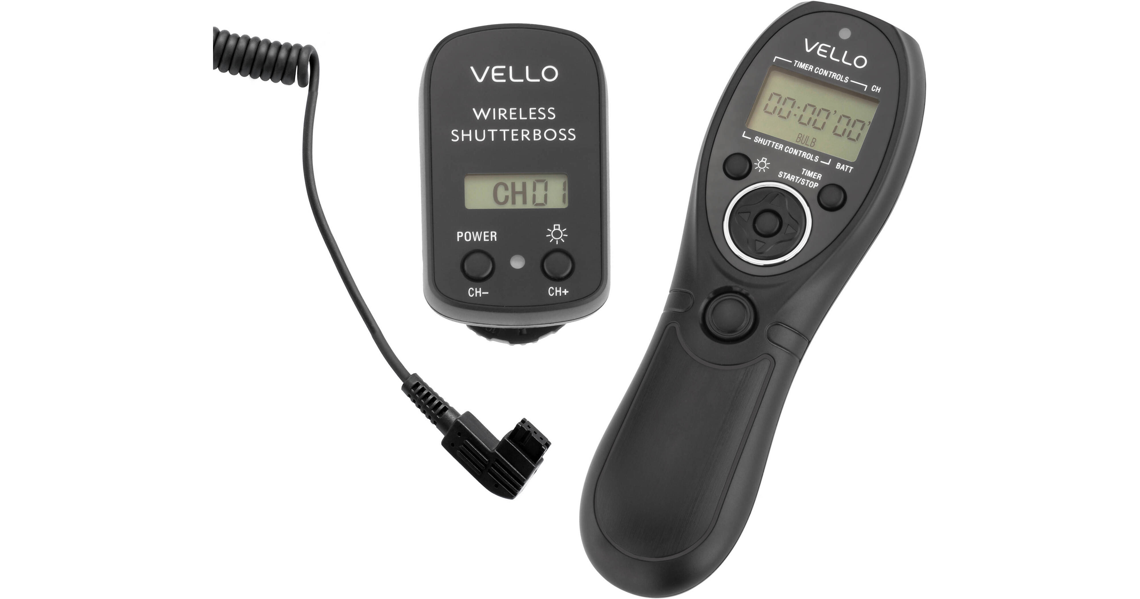 Vello Wireless ShutterBoss Timer Remote RCWS1 B&H Photo Video