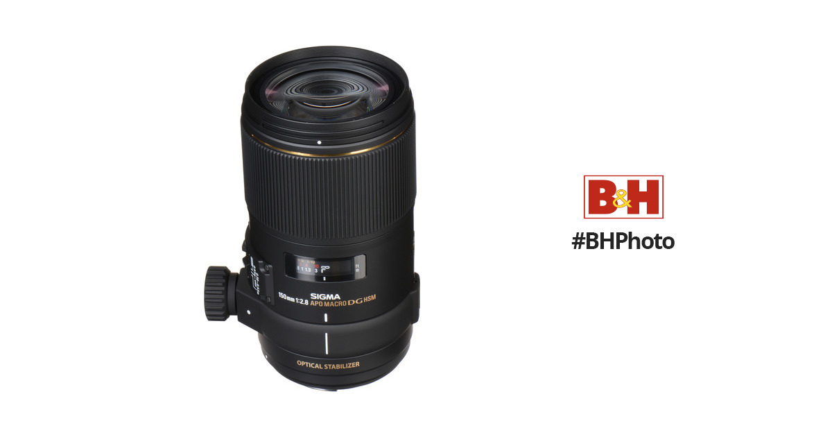 カメラ レンズ(単焦点) Sigma APO Macro 150mm f/2.8 EX DG OS HSM Lens for Canon EF