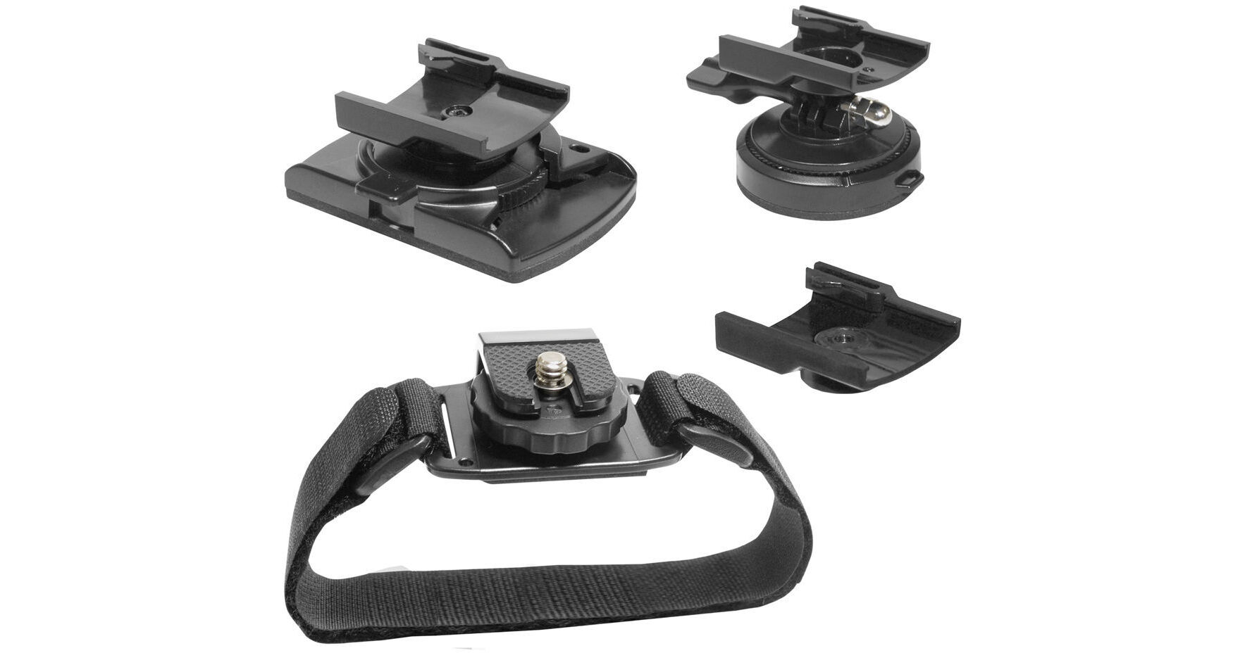 Midland Action Cam Accessory Kit with Helmet Mounts XTAVP2 B&H