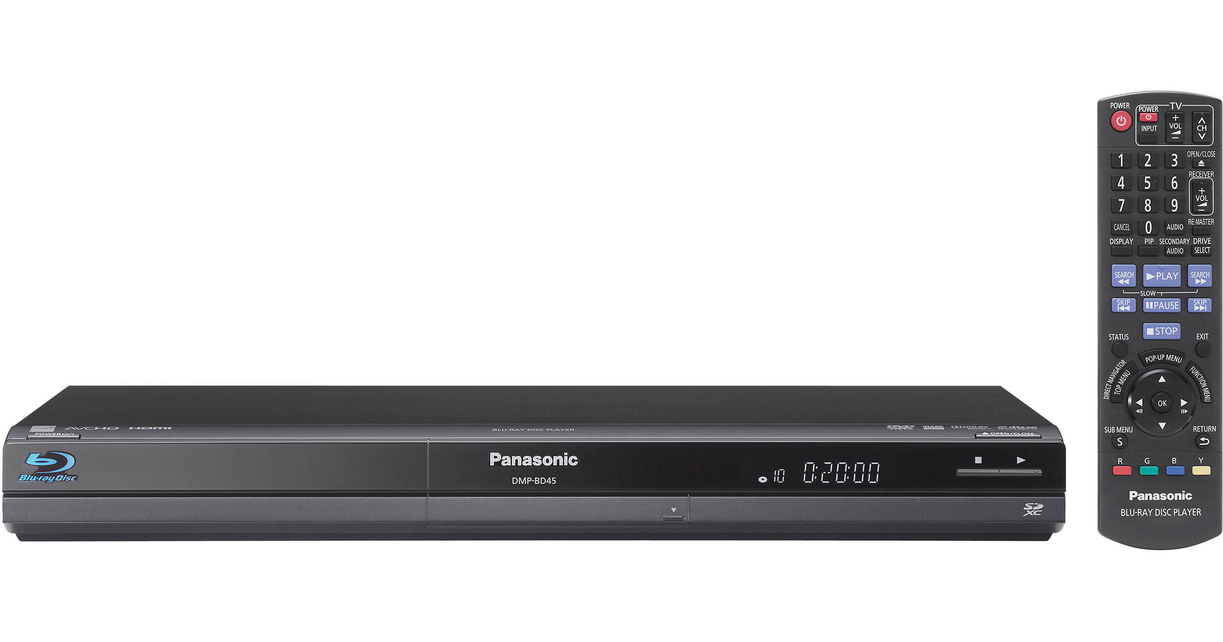 Panasonic DMP-BD45GCK Blu-ray Disc Multi-System Player