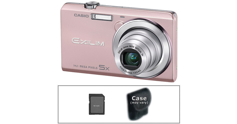 Casio Exilim EX-ZS10 Digital Camera with Basic Accessory Kit