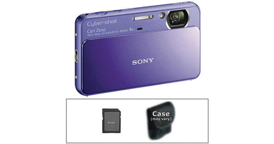 Sony Cybershot DSCT110 Digital Camera with Basic Accessory Kit