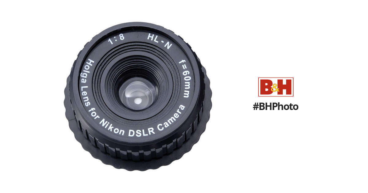 domein Weglaten Intimidatie Holga Lens for Nikon DSLR Camera Z-880/NIK B&H Photo Video