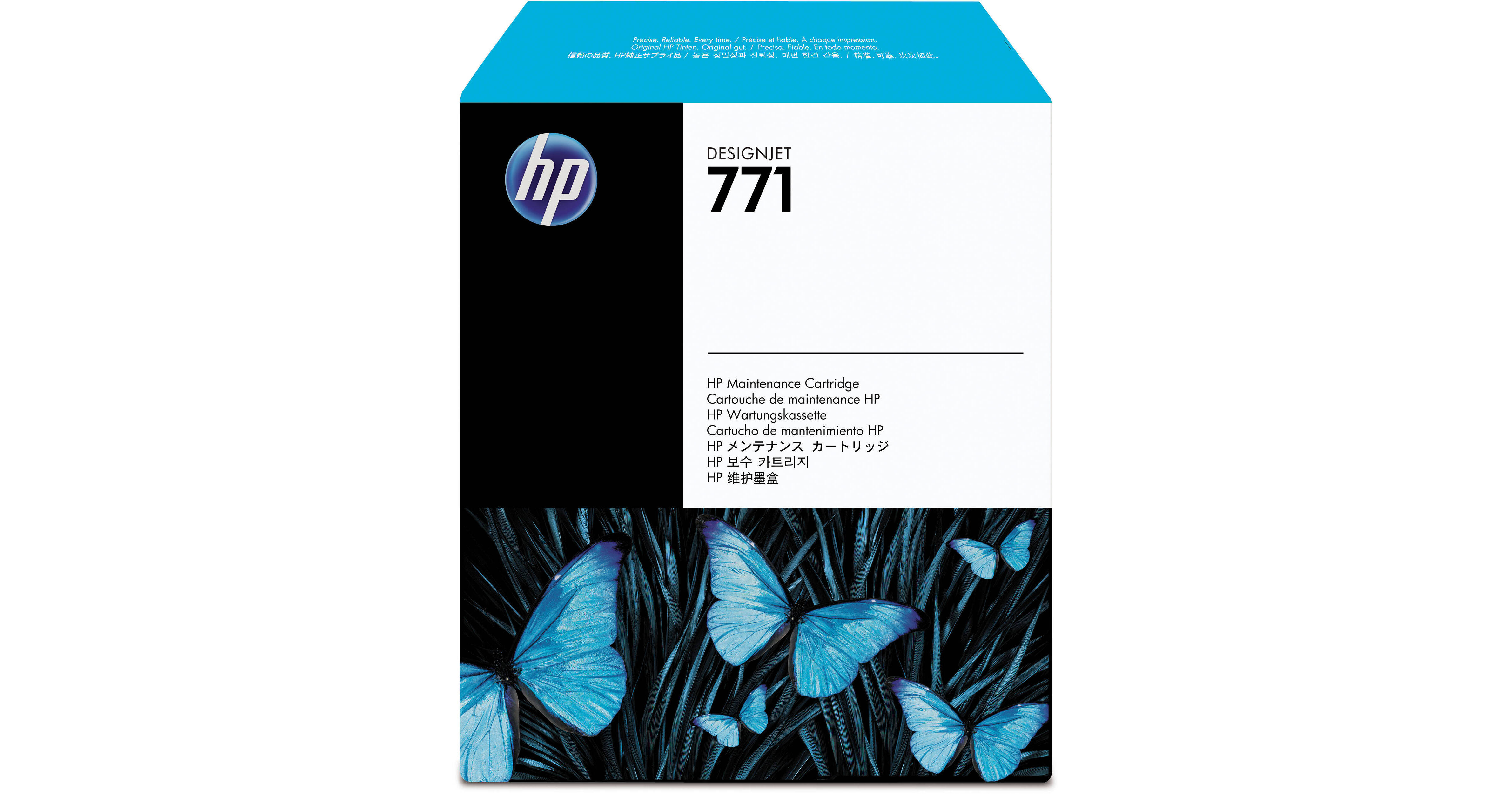 HP 771 Designjet Maintenance Cartridge CH644A B&H Photo Video