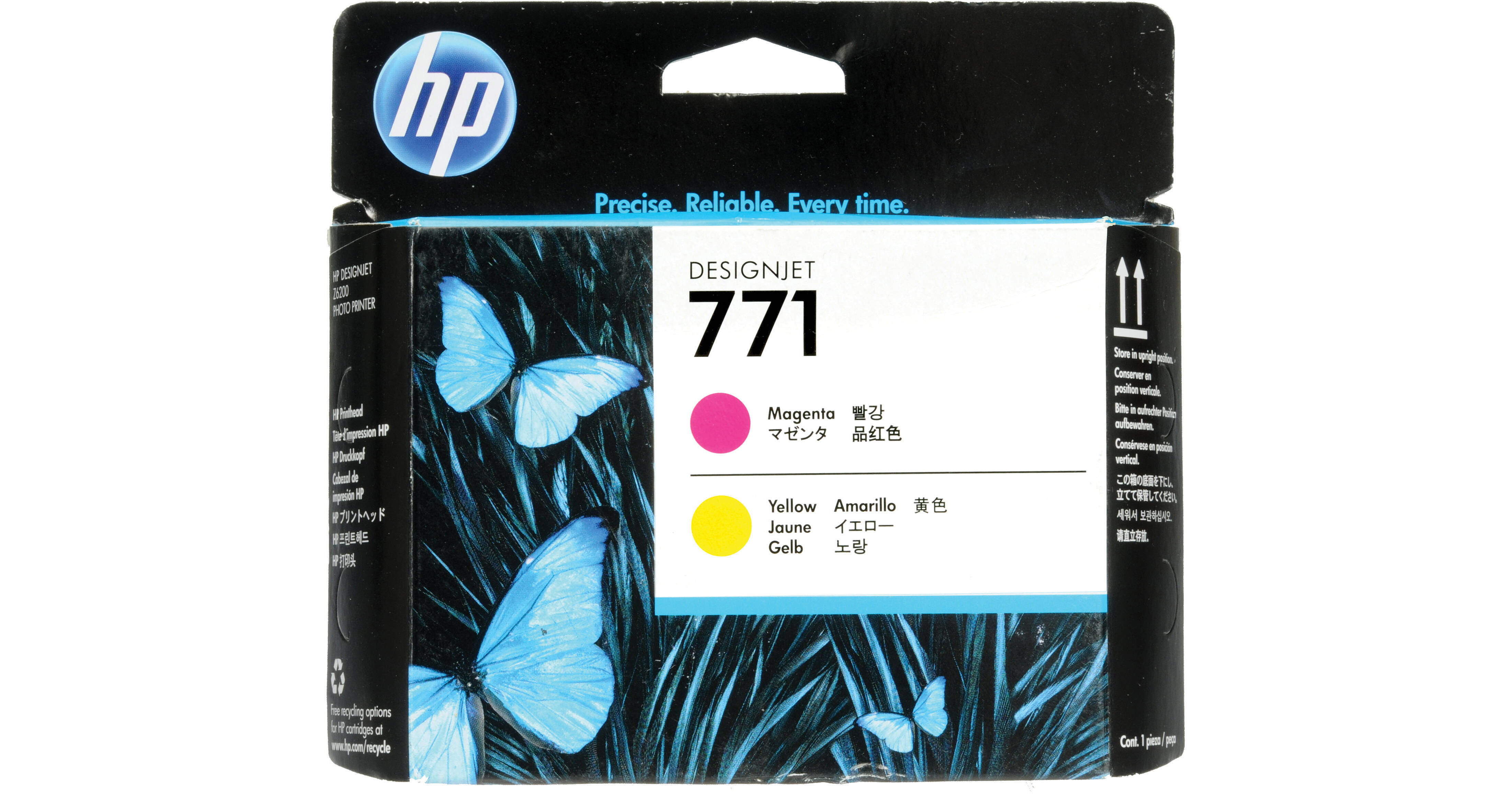 HP 771 Magenta & Yellow Designjet Printhead