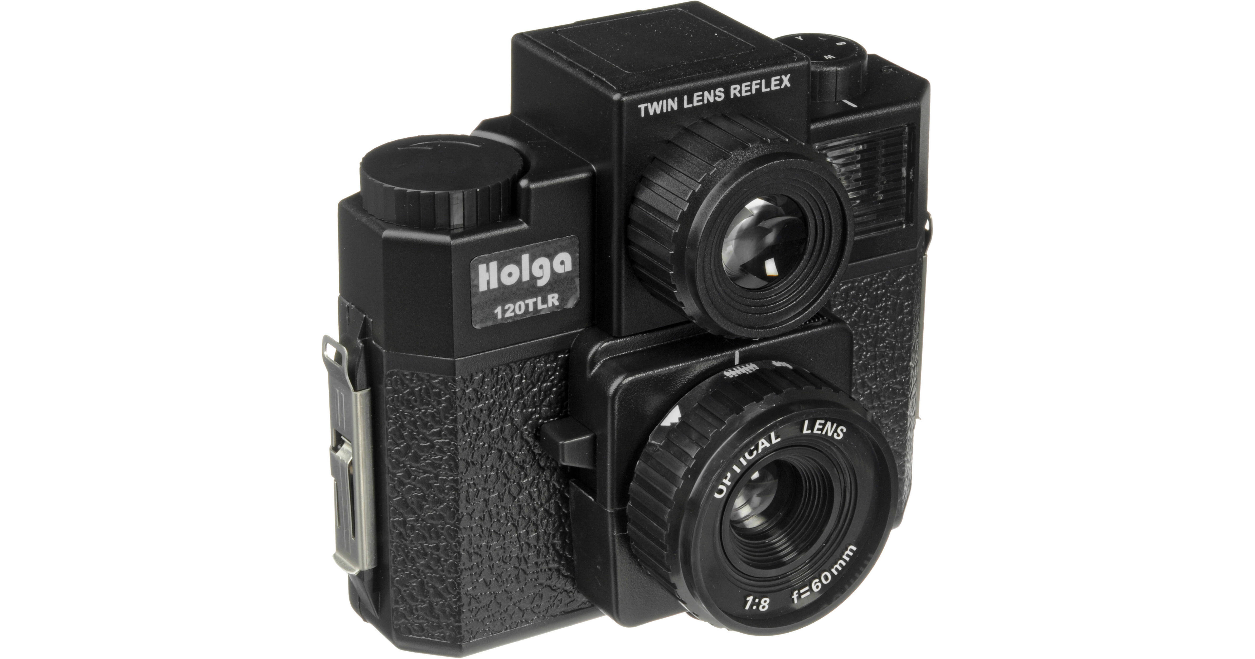 Holga 120 TLR Medium Format Plastic Camera (Black) 240120 B&H