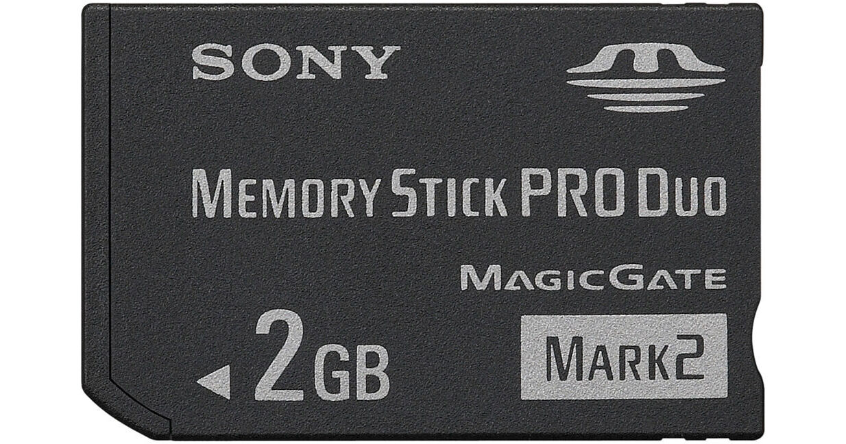 Sony 2GB Memory Stick ProDuo (Mark 2) Media MSMT2G/TQ B&H Photo