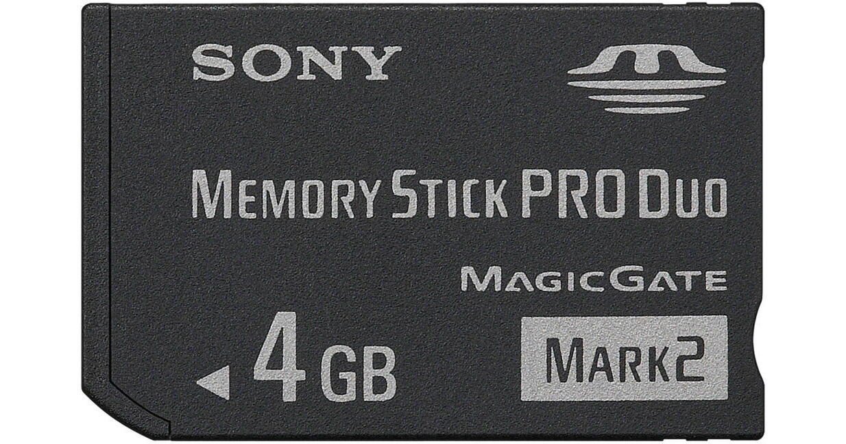 Sony 4GB Memory Stick PRODuo MARK2 MSMT4G/TQ B&H Photo Video