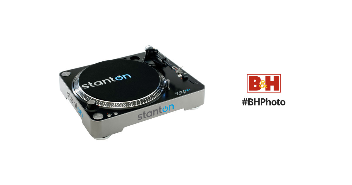 Stanton T.55 USB Belt-Drive DJ Turntable T55USB B&H Photo Video
