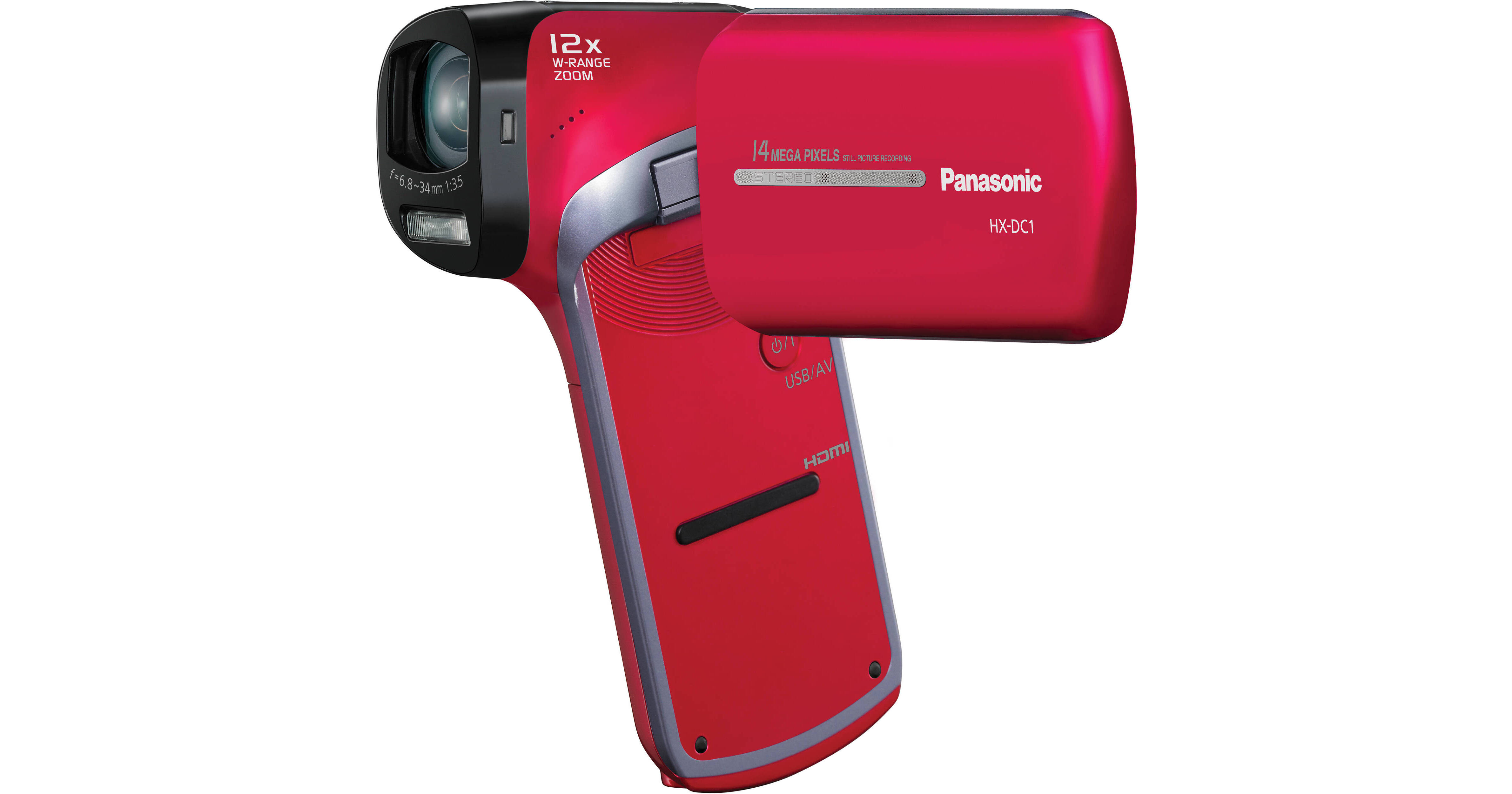 Panasonic HX-DC1 HD Dual Camcorder (Pink) HX-DC1P B&H Photo Video