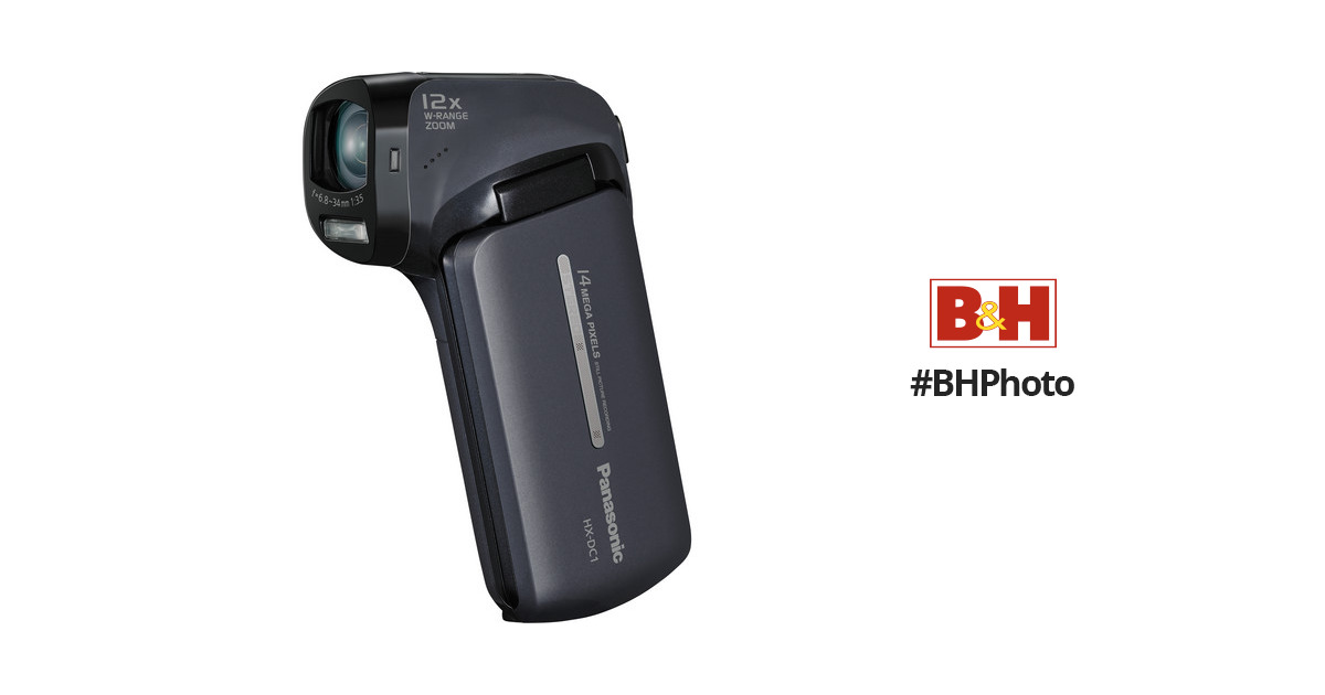 Panasonic HX-DC1 HD Dual Camcorder (Gray) HX-DC1H B&H Photo Video