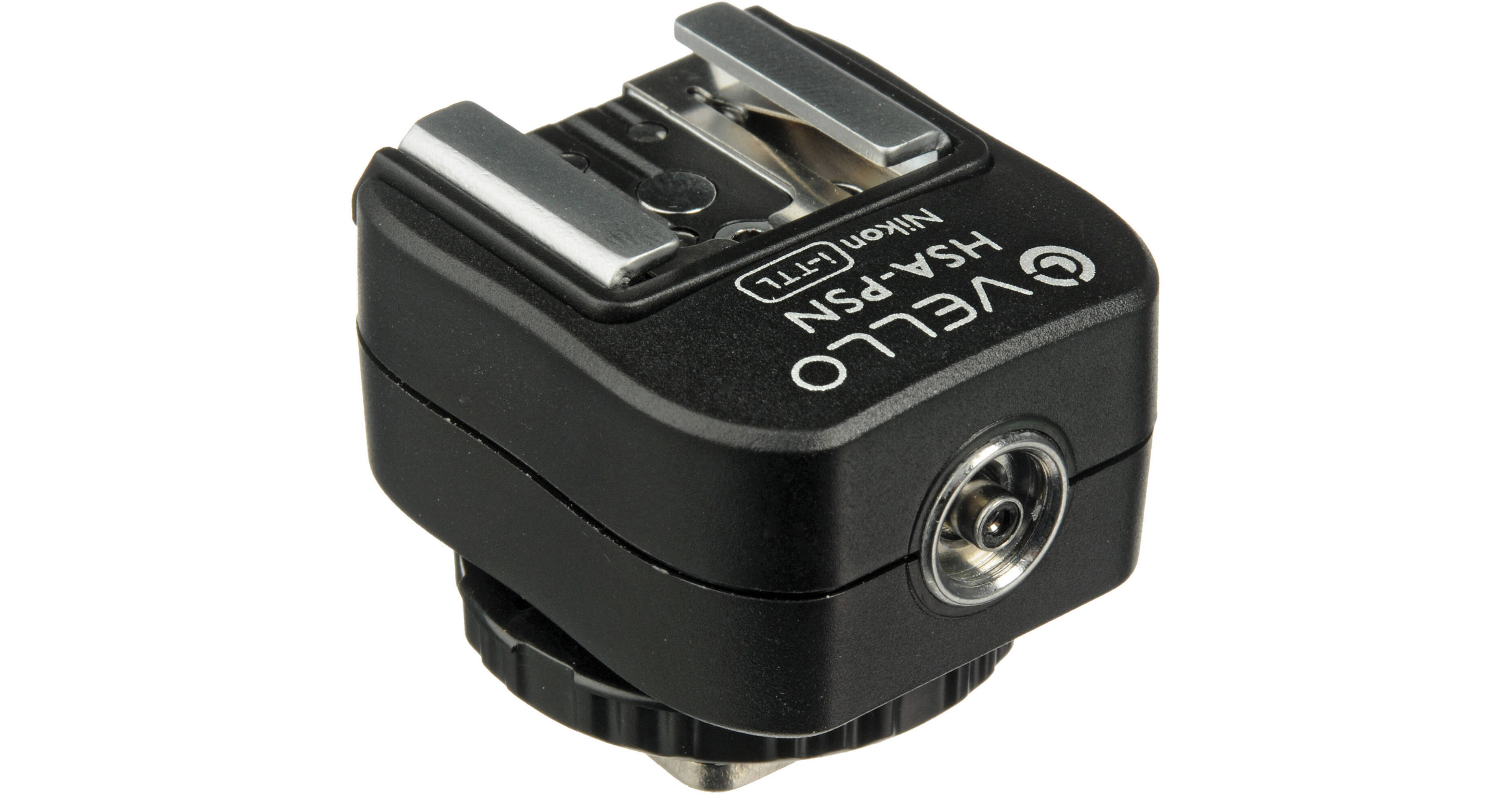 Vello Hot Shoe Adapter with PC Socket + Top Shoe HSAPSN B&H