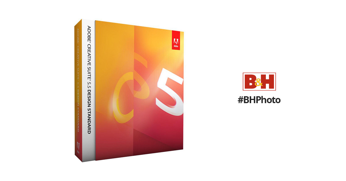 Adobe Creative Suite 5.5 Design Standard Software 65121347 B&H