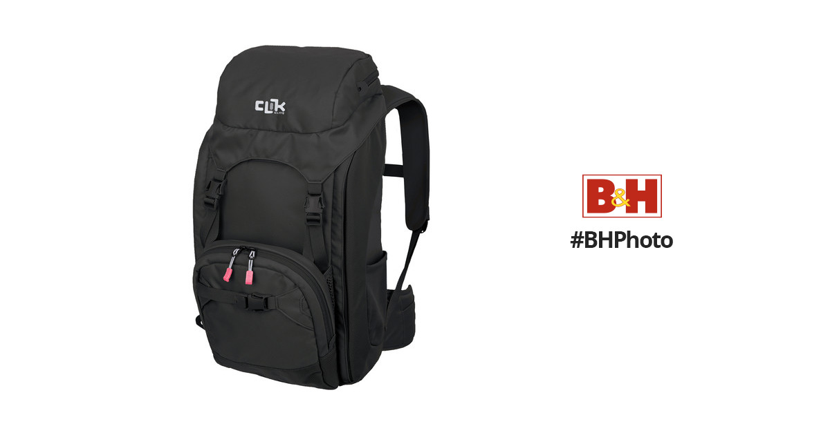 Clik Elite Escape Backpack (Black) CE705BK B&H Photo Video